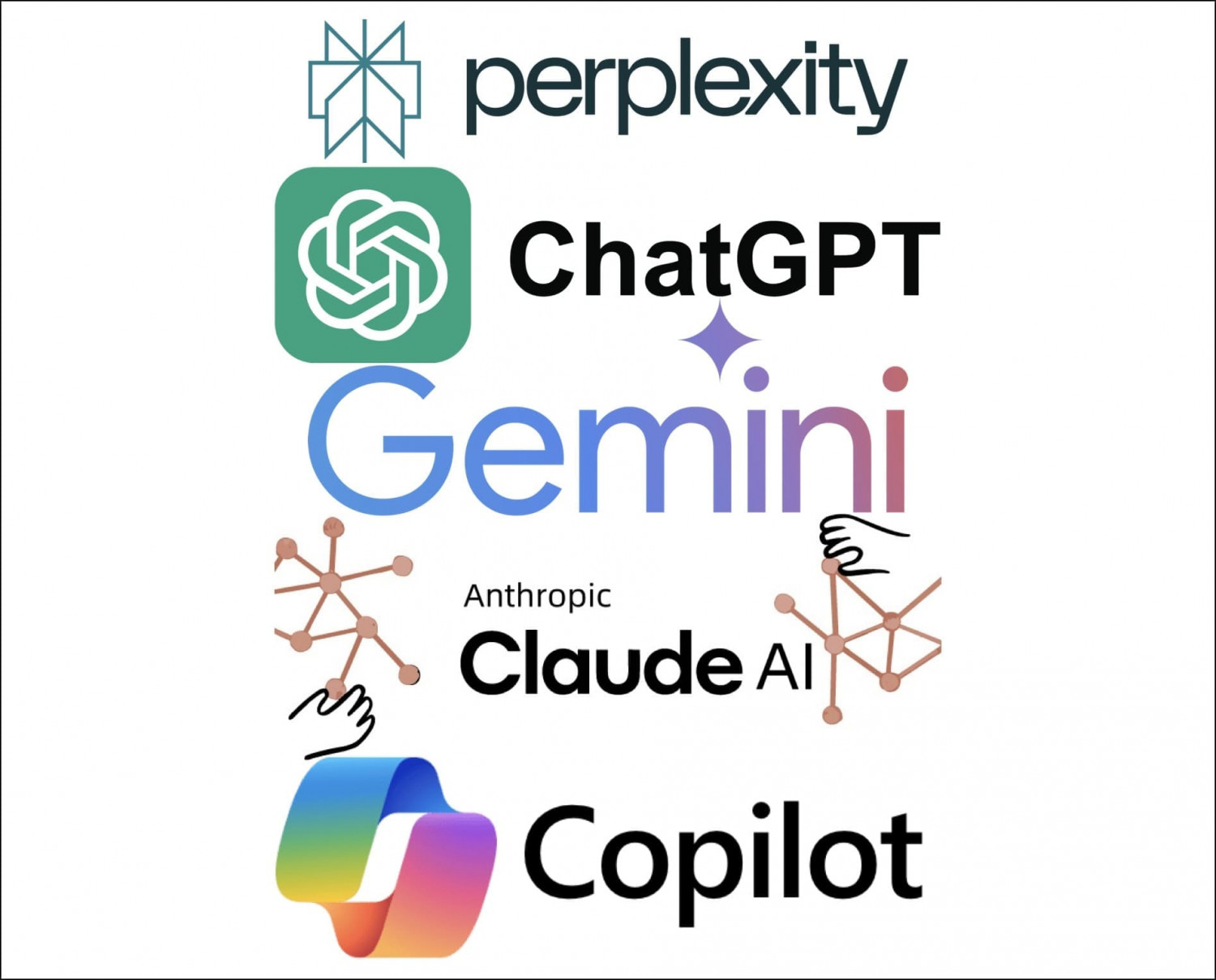iA GPT, gemini, Claude